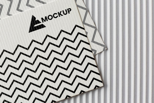 Assortment Of Branding Mock-Up On Card Psd