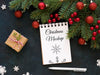 Assortment Of Christmas Eve Elements Mock-Up Psd