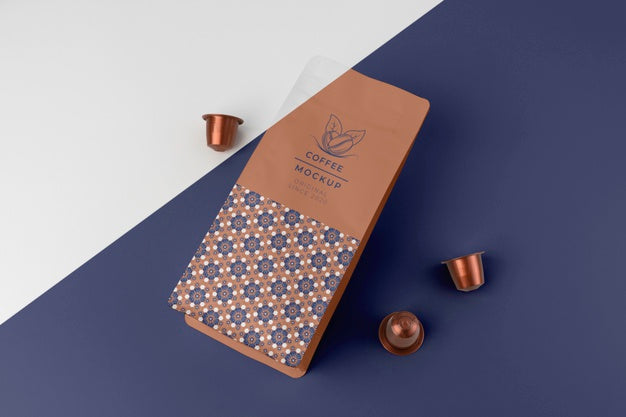 Assortment Of Coffee Shop Elements Mock-Up Psd