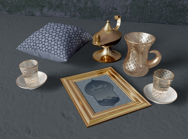 Assortment Of Different Ramadan Objects Psd