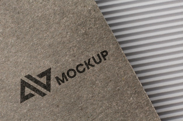 Assortment With Company Branding Card Mock-Up Psd