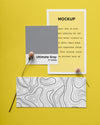 Assortment With Ultimate Gray And Illuminating Elements Psd