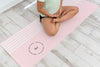 Athletic Woman Doing Yoga At Home Psd