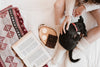 Autumn Mockup With Woman On Bed Psd