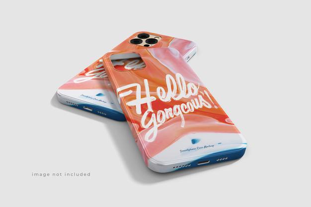 Awesome Beautiful Phone Case Mockup Psd