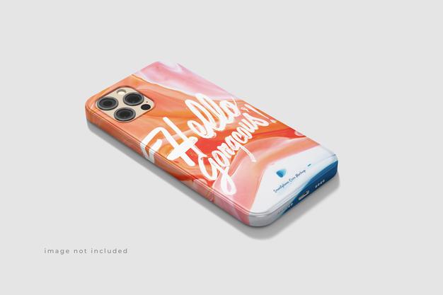 Awesome Beautiful Phone Case Mockup Psd