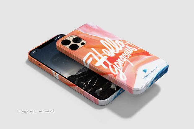 Awesome Beautiful Phone Case Mockup Psd