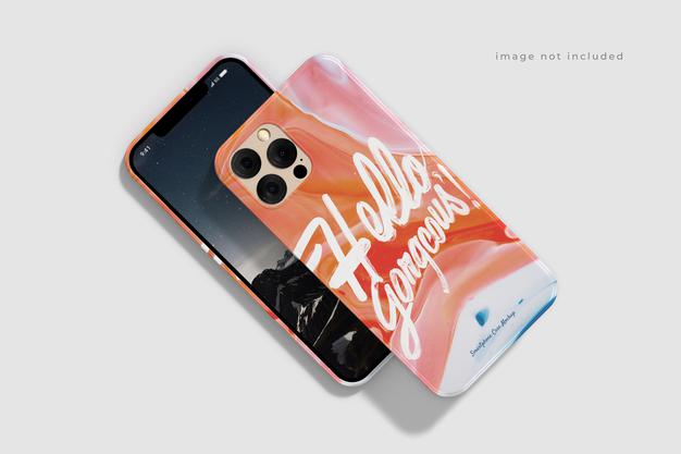 Awesome Beautiful Phone Case Mockup Psd