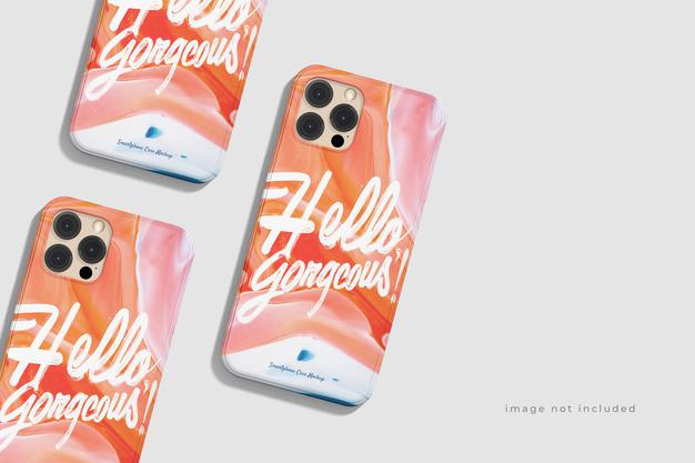 Awesome Beautiful Phone Case Mockup Psd