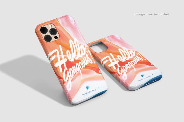 Awesome Beautiful Phone Case Mockup Psd