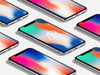 Isometric Seamless iPhone X Mockup Collection