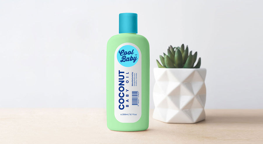 Baby Cream / Oil Plastic Bottle Mockup Psd