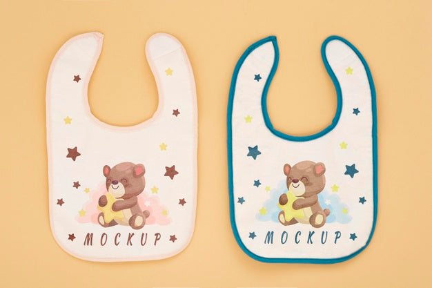 Baby Feeding Elements Assortment Psd