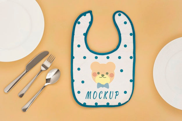 Baby Feeding Elements Assortment Psd