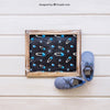 Baby Mockup With Slate And Shoes Psd