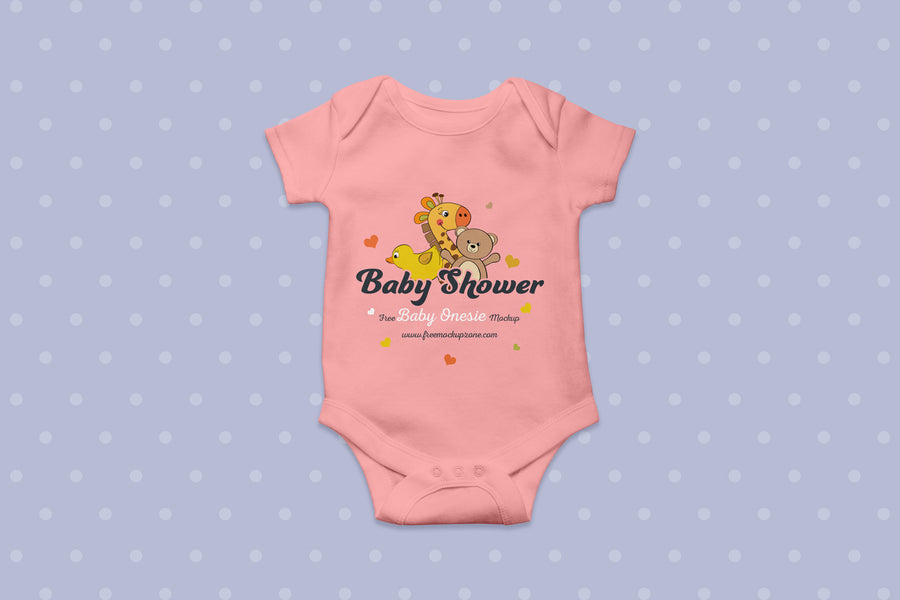 Baby Onesie Mockup