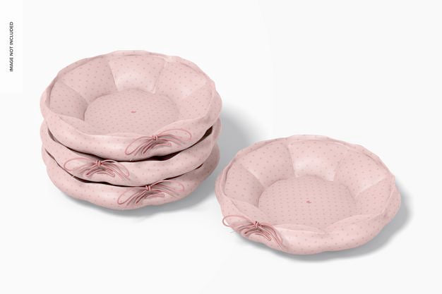 Baby Seats Nest Set Mockup Psd