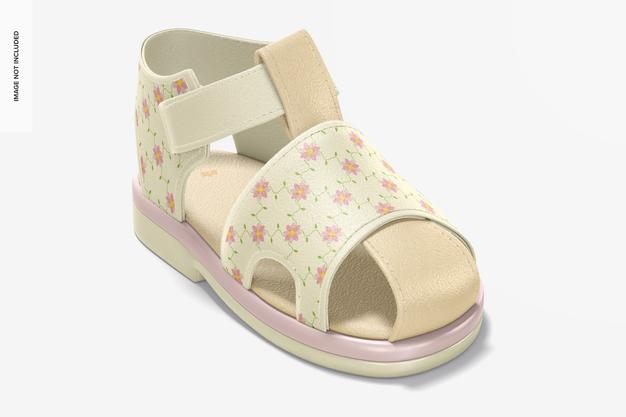 Baby Shoe Mockup Psd