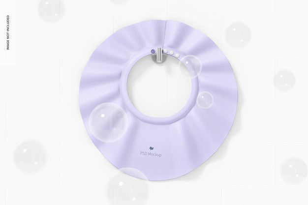 Baby Shower Cap Mockup, Hanging Psd