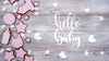 Baby Shower Pink Decorations Psd