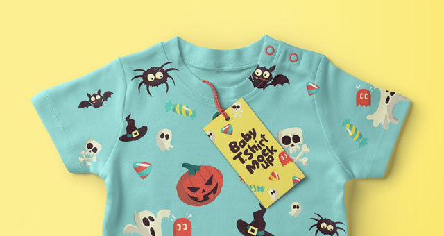 Baby T-Shirt Psd Mockup