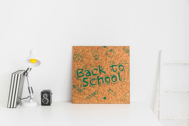 Back To School Advertising Mockup Design Psd