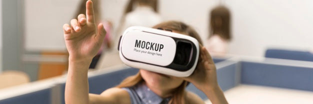 Back To School And Covid Concept Mock-Up Psd