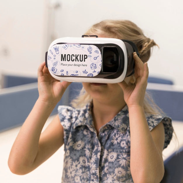 Back To School And Covid Concept Mock-Up Psd