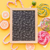 Back To School Composition With Slate And Sweets Psd