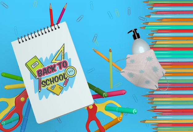 Back To School Concept Mock-Up Psd