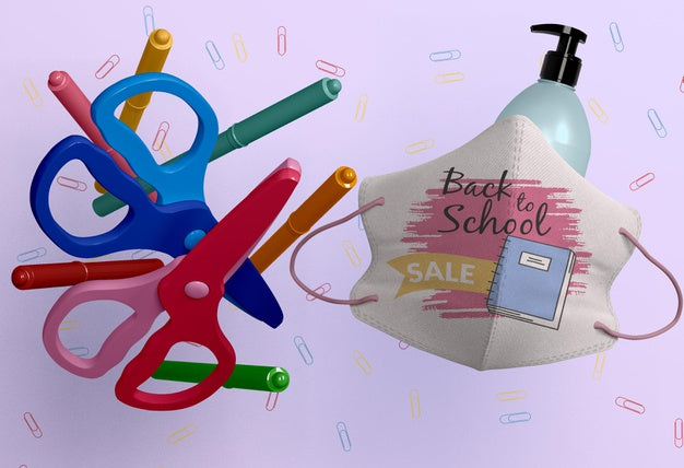 Back To School Concept Mock-Up Psd