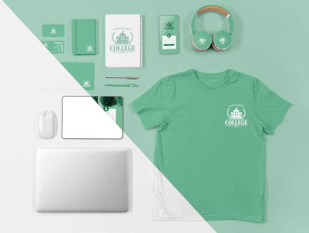 Back To School Concept Mock-Up Psd