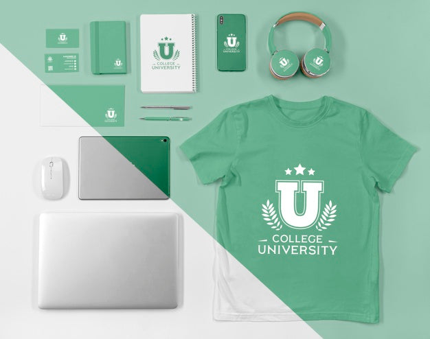 Back To School Concept Mock-Up Psd
