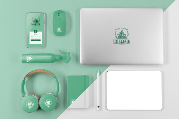 Back To School Concept Mock-Up Psd