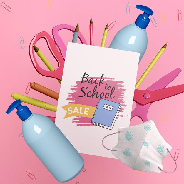 Back To School Concept Mock-Up Psd