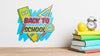 Back To School Concept With A Pile Of Books Psd