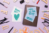 Back To School Mockup With Notebook And Post Its Psd
