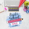 Back To School Sale Offer With 30% Off Psd