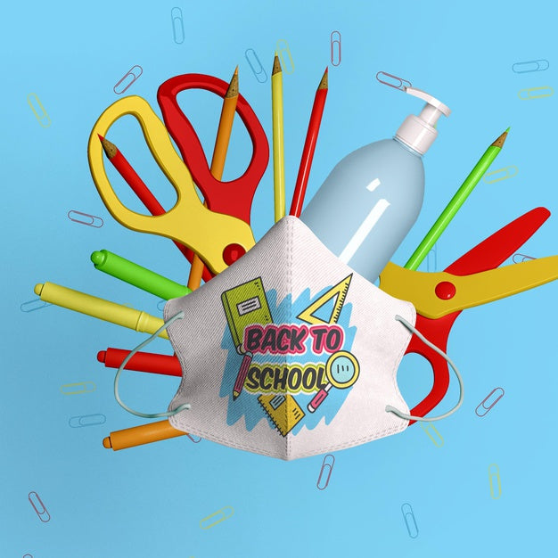 Back To School Stationery Mock-Up Psd