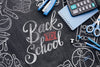 Back To School With Office Supplies Psd