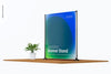 Backdrop Banner Stand Mockup, Right View Psd