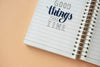 Badge On Lined Notebook Mockup Psd