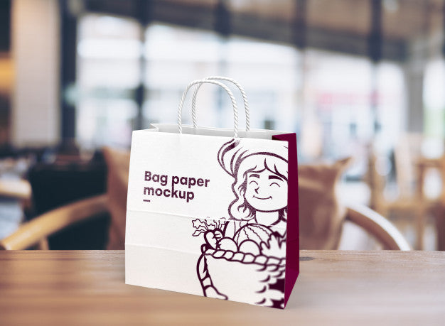Bag Mockup For Merchandising Psd