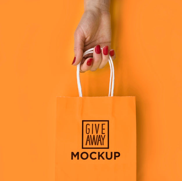 Bag With Sale Campaign Theme Psd