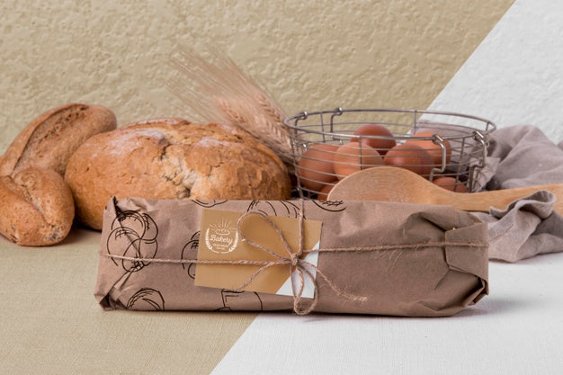 Bakery Goods Concept With Mock-Up Psd