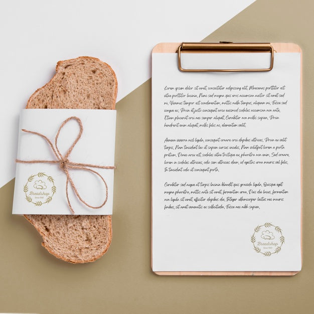 Bakery Goods Concept With Mock-Up Psd