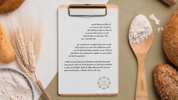 Bakery Goods Concept With Mock-Up Psd