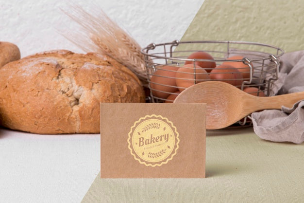 Bakery Goods Concept With Mock-Up Psd