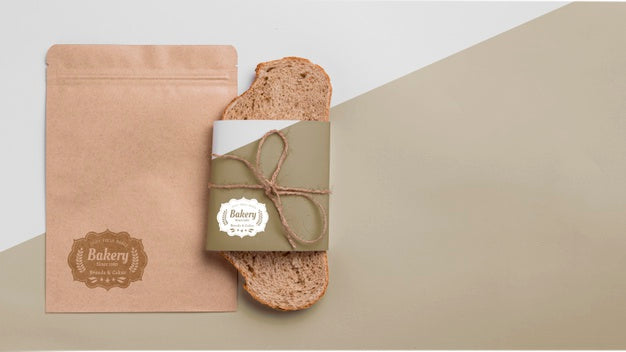 Bakery Goods Concept With Mock-Up Psd