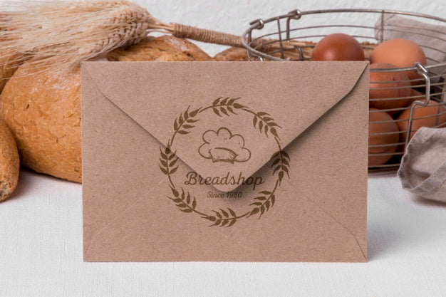 Bakery Goods Concept With Mock-Up Psd